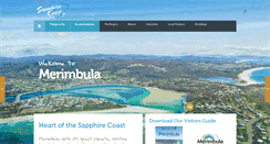 Desktop Screenshot of merimbulatourism.com.au